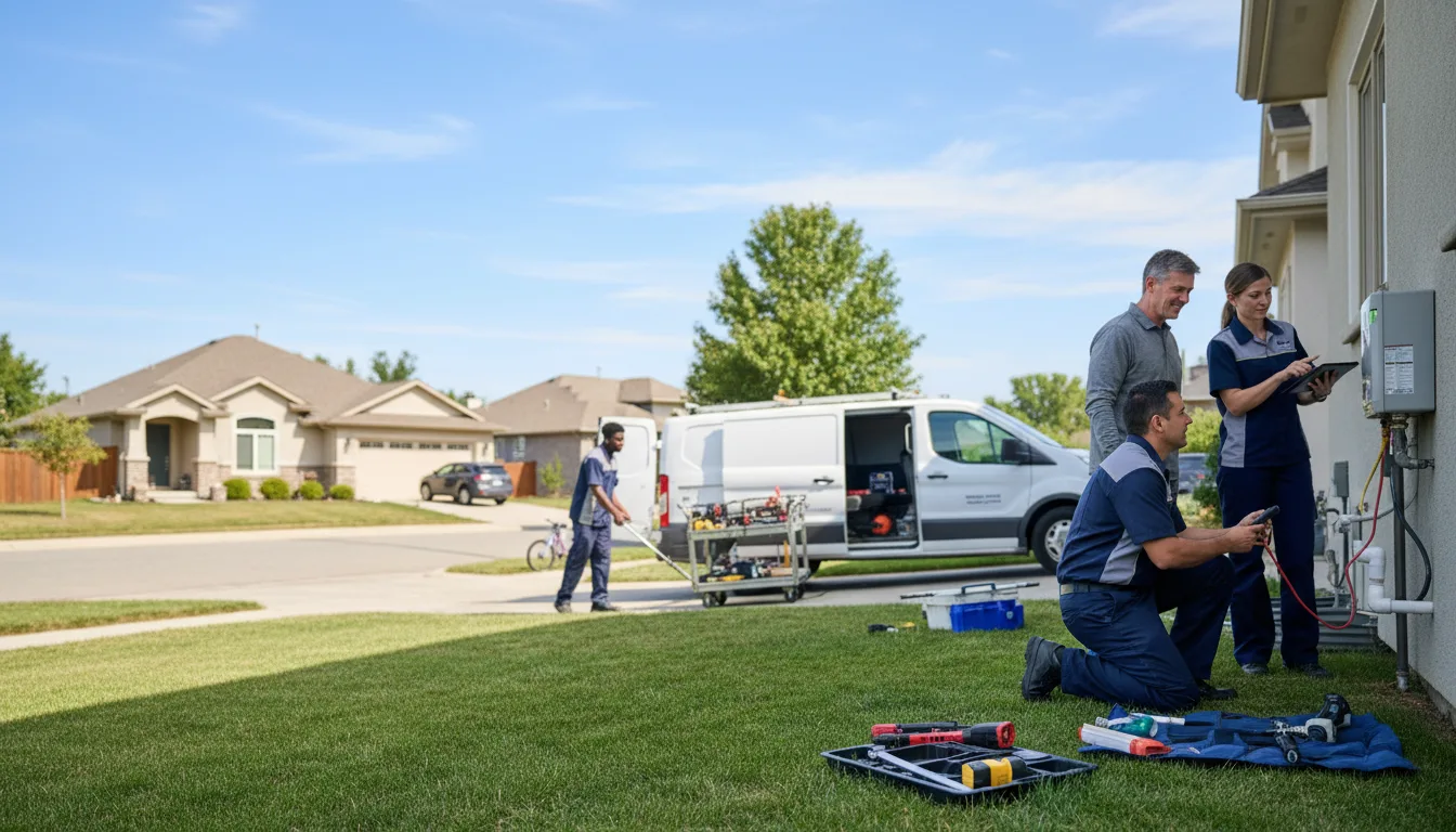 Tankless water heater service in Vaughan, MS